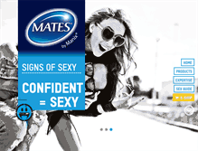 Tablet Screenshot of mates.co.uk